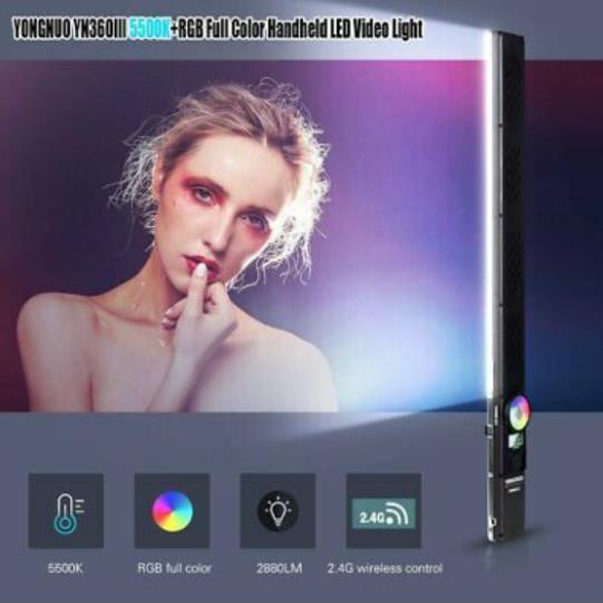 ĐÈN LED ỐNG YONGNUO YN360-III