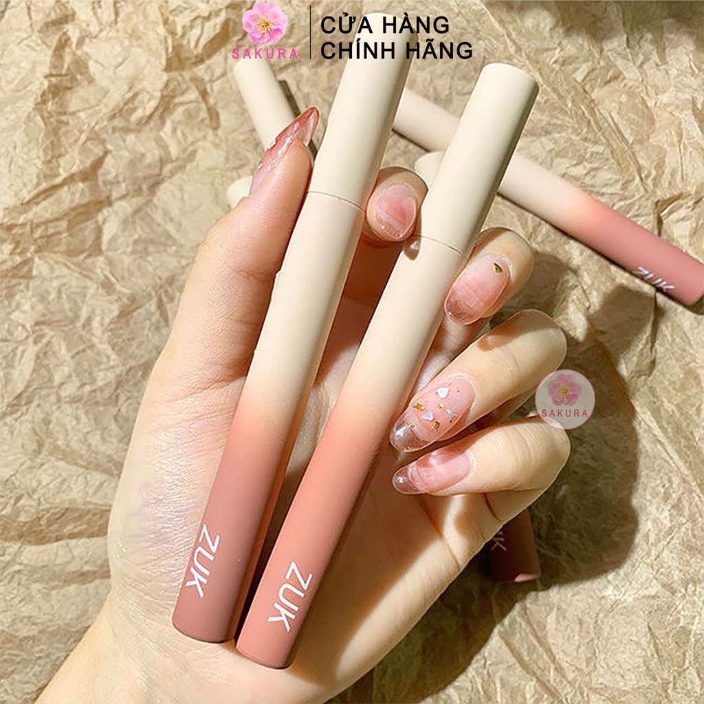 Son kem lì zuk vỏ gradient tint môi xinh xắn dưỡng ẩm nhung mịn lâu trôi cao cấp nội địa trung SAKURA | BigBuy360 - bigbuy360.vn