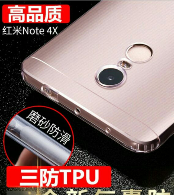 Ốp dẻo nillkin trong suốt Xiaomi redmi note4 X