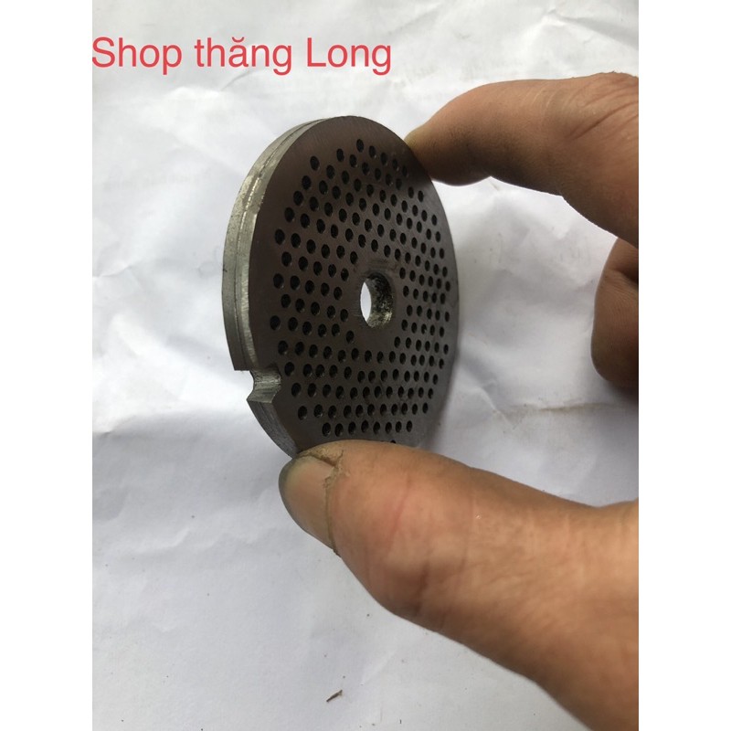 Sàng làm cám chim - Đùn thịt đầu đùn 10 và 12 lỗ sàng 2.5ly bằng thép