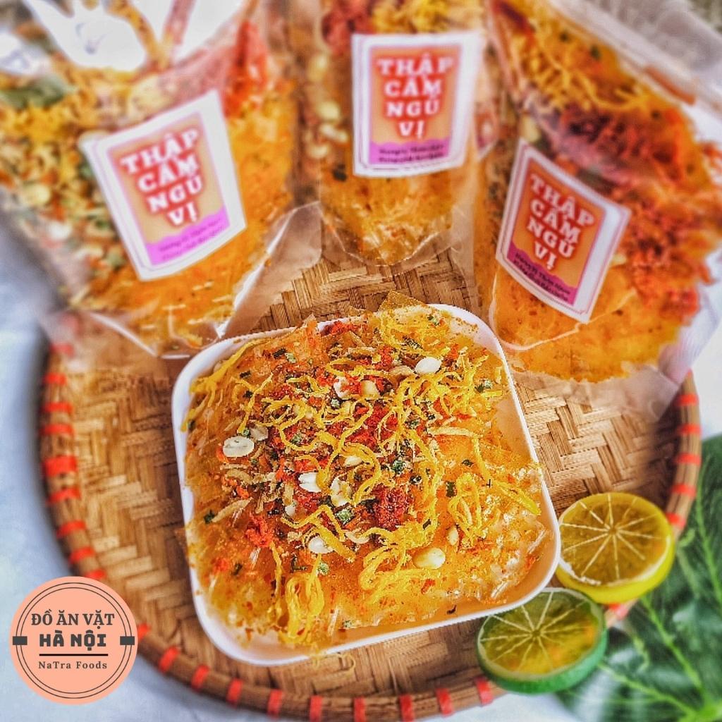 BÁNH TRÁNG TRỘN CÁC VỊ ĐẶC BIỆT | TÚI 100G | Đồ ăn vặt Hà Nội giá rẻ Natra Foods