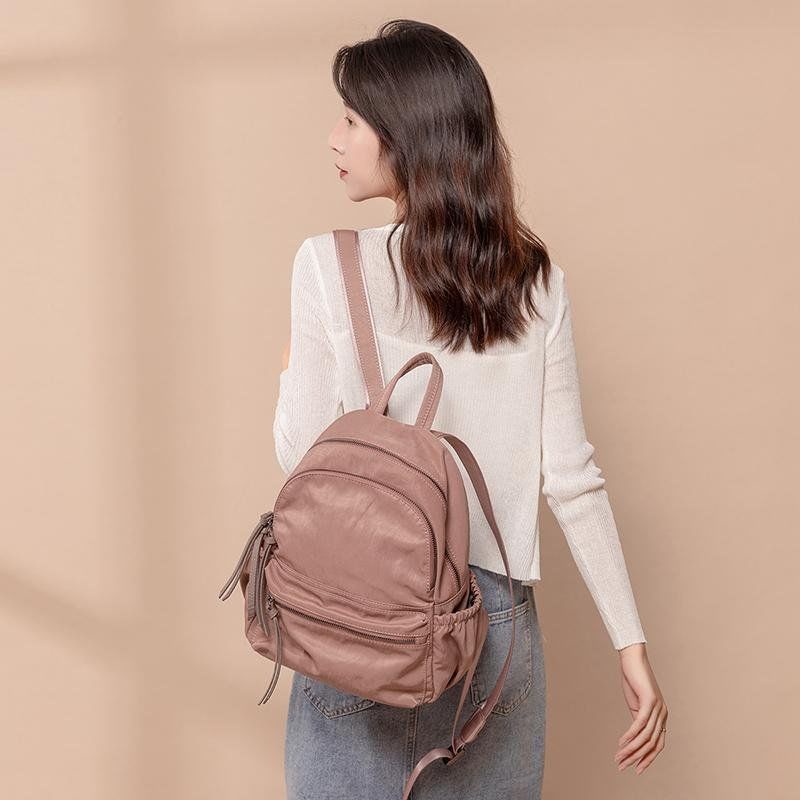 Ba Lô Vải Oxford Sức Chứa Lớn Thời Trang Hàn Quốc 2022 Dành Cho Nữ