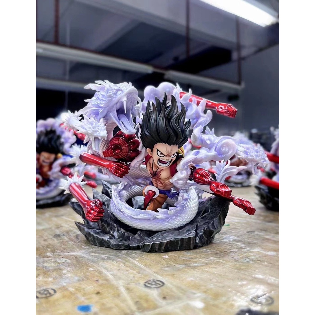 Mô hình Resin One Piece chính hãng - Luffy Snake Man TH Studio
