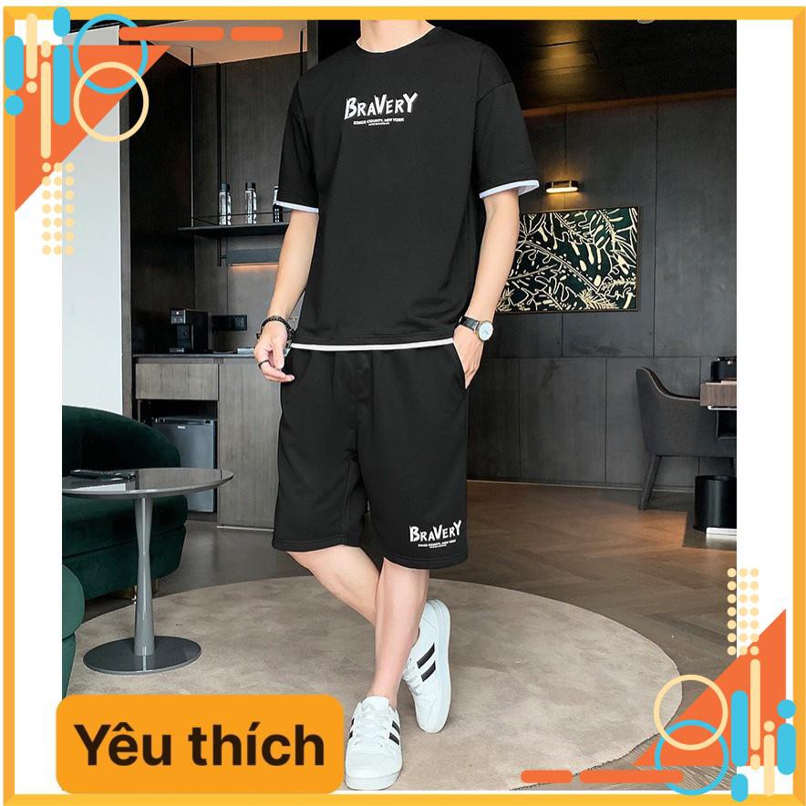 Quần áo hè nam cotton, áo thun cộc tay, áo phông quần đùi thoáng mát, chất liệu cotton thấm hút mồ hôi áo quần trắng đen | BigBuy360 - bigbuy360.vn