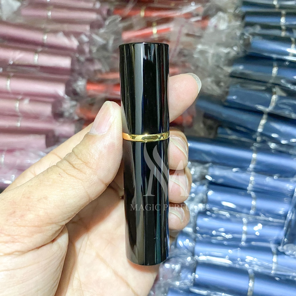 Chai lọ chiết nước hoa 5ml vỏ nhôm 2 lớp loại đẹp, không rò rỉ, chảy nước