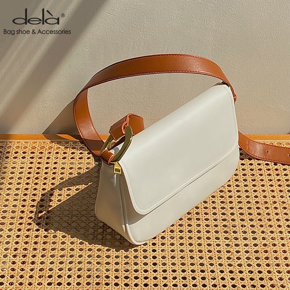 Dela Túi Xách Đeo Vai Đeo Chéo Nắp Gập Mềm Mại Có Sức Chứa Lớn 2022 Thời Trang Cho Nữ