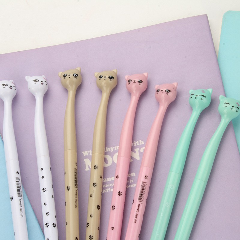Bút nước mèo xinh xắn, nhiều mầu