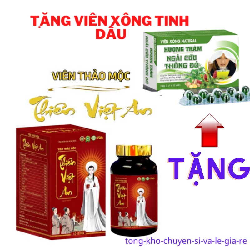 viên thảo mộc thiên việt an - Viên Uống Thảo Mộc Thiên Việt An Queen H2VV 42 Viên