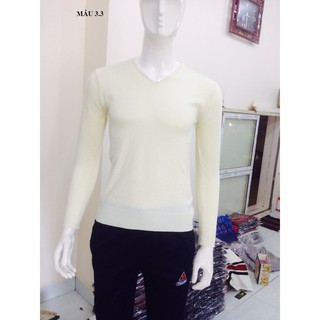 ÁO LEN NAM CỔ TIM TRƠN