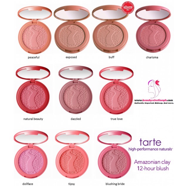 Fullsize Phấn Má Siêu Bám 12H - Tarte Amazonian Clay Blush