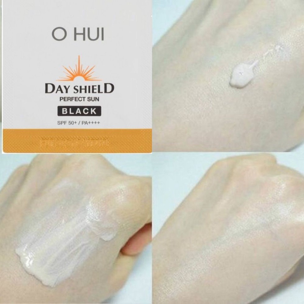 [1GÓI]Gói kem chống nắng OHUI Day Shield Perfect Sun Black 1ml