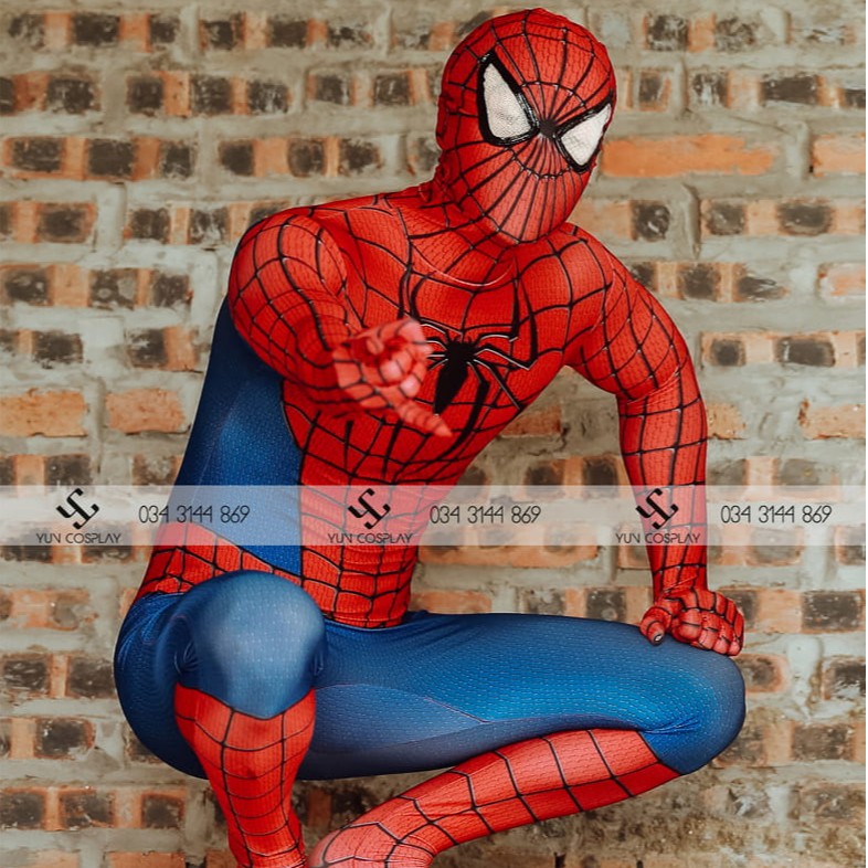 Người nhện trẻ em cosplay spiderman