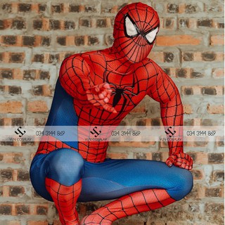 Người nhện trẻ em cosplay spiderman