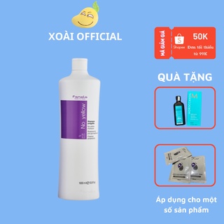 Dầu gội tím khử vàng fanola noyellow italy 1000ml