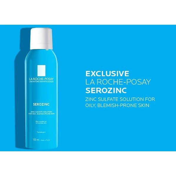 Xịt khoáng serozinc La roche posay cho da dầu mụn