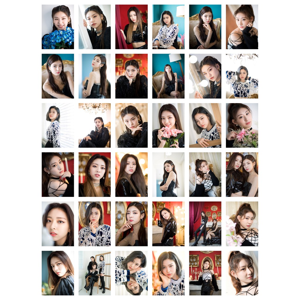 Lomo card 45 ảnh ITZY - It'z Me bộ ảnh Naver x Dispatch