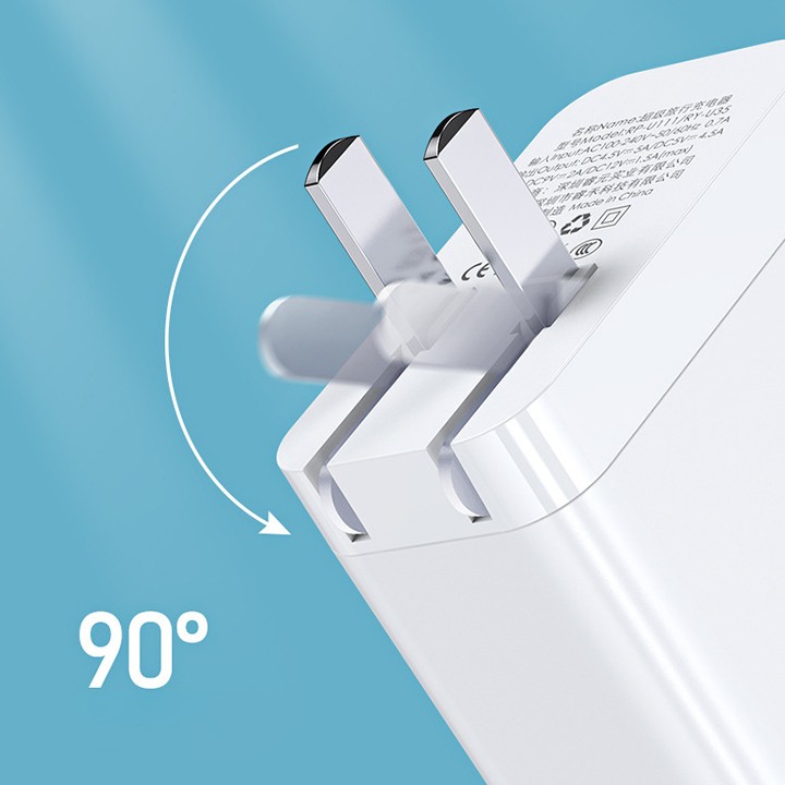 CỦ SẠC NHANH SAMSUNG 22.5W REMAX RP-U111