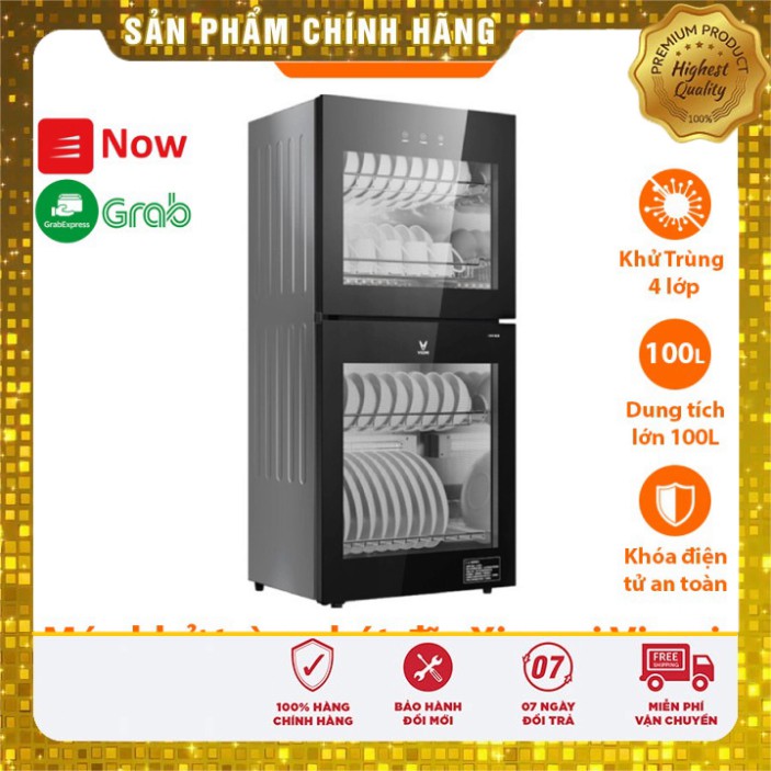 Máy khử trùng bát đĩa Xiaomi Viomi Disinfection Cabinet (Vertical Type) RTD100B-1 - Bảo hành 12 tháng