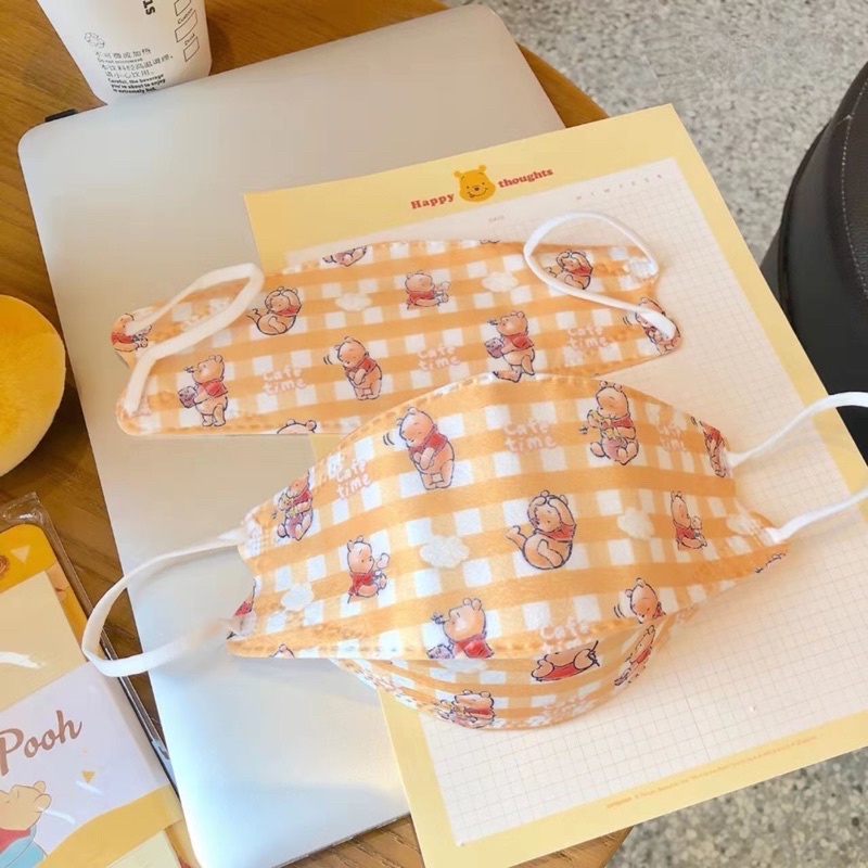 Khẩu trang Kf94 in hình người lớn x Mask of the bear