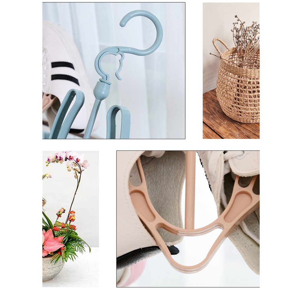 [GIAO NGẪU NHIÊN] Móc Treo Giày Bằng Nhựa Xoay 360 Độ Siêu Tiện Lợi - Dumi Shop GG