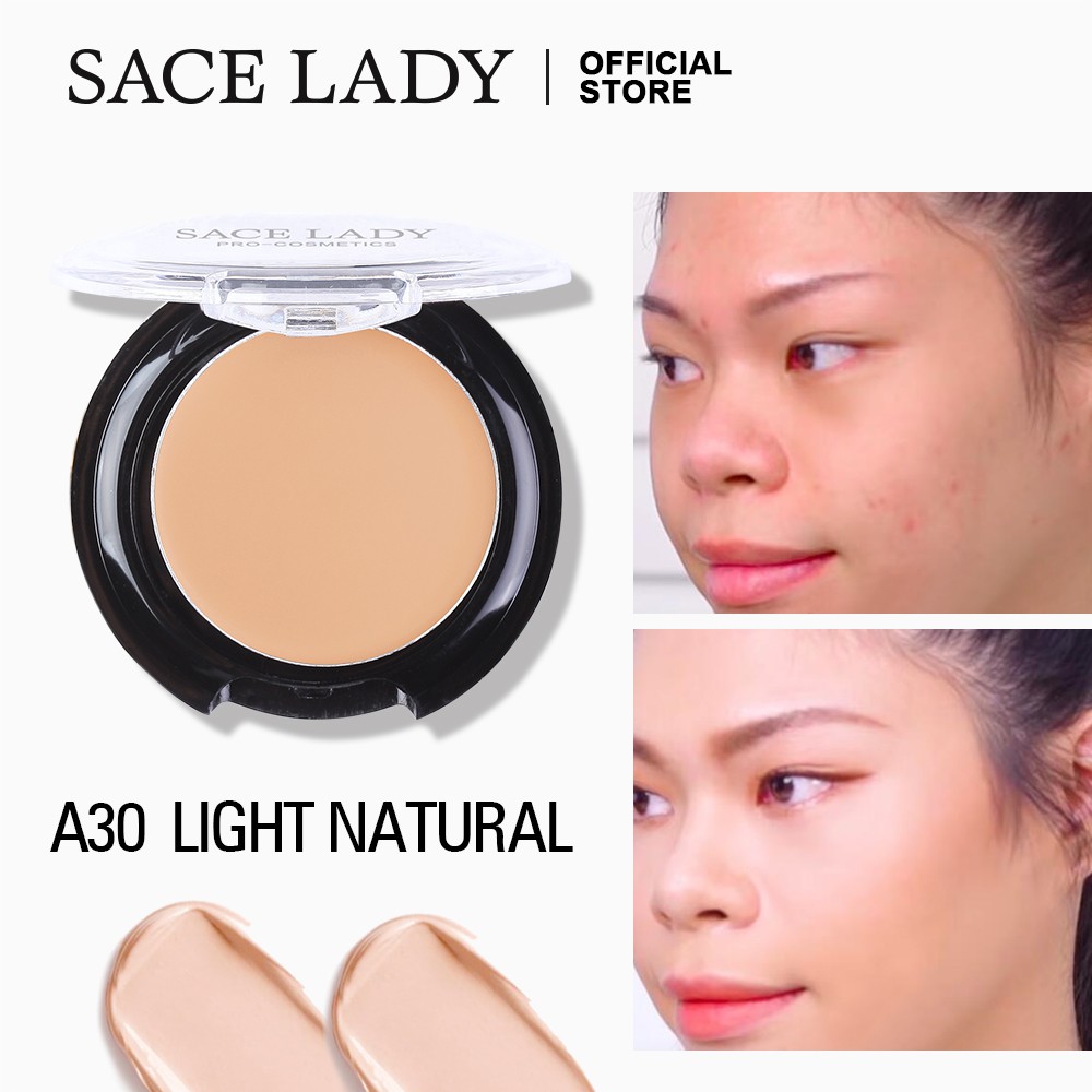 Kem Nền SACE LADY Trang Điểm Che Khuyết Điểm Màu Lì Cao Cấp 6ml+6ml+15g