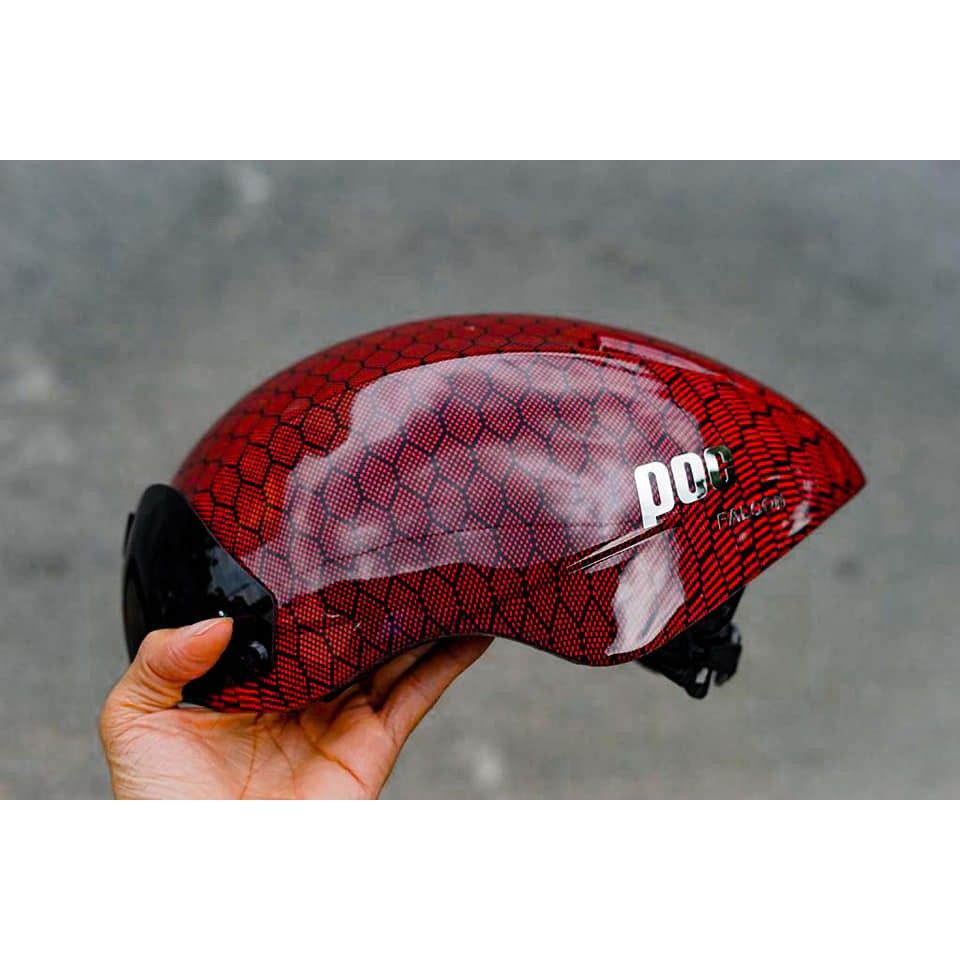 [Mã LIFEAU5SALE giảm 20k đơn 50k] Mũ bảo hiểm POC FALCON bản đặc biêt + túi đựng nón