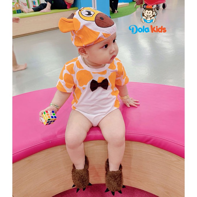 [CAO CẤP] Bodysuit cho Bé - Bodychip hình thú CAO CẤP hình thú dễ thương - DoLaKids