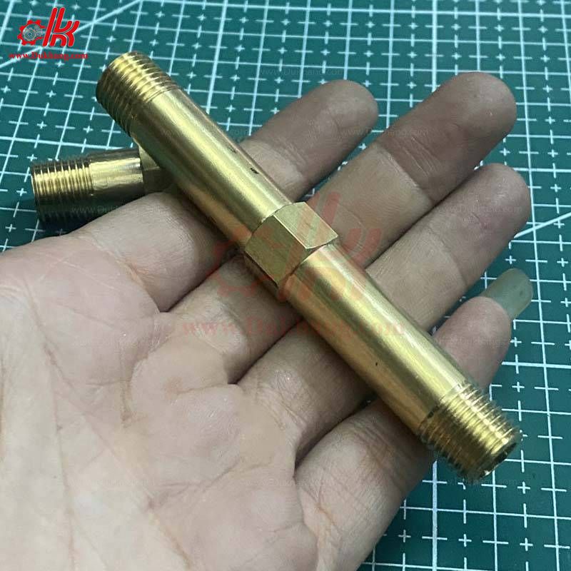 Nối 2 đầu ren ngoài 13mm dài 50mm/ 100mm