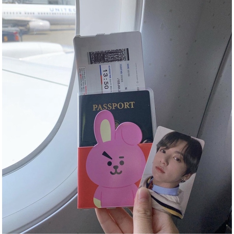 Bao hộ chiếu BT21