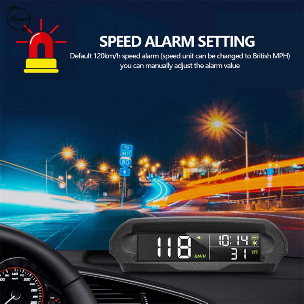 Đồng Hồ Kỹ Thuật Số Thông Minh USB Màn Hình LED Hiển Thị Nhiệt Độ Có Lịch Cho Xe Hơi