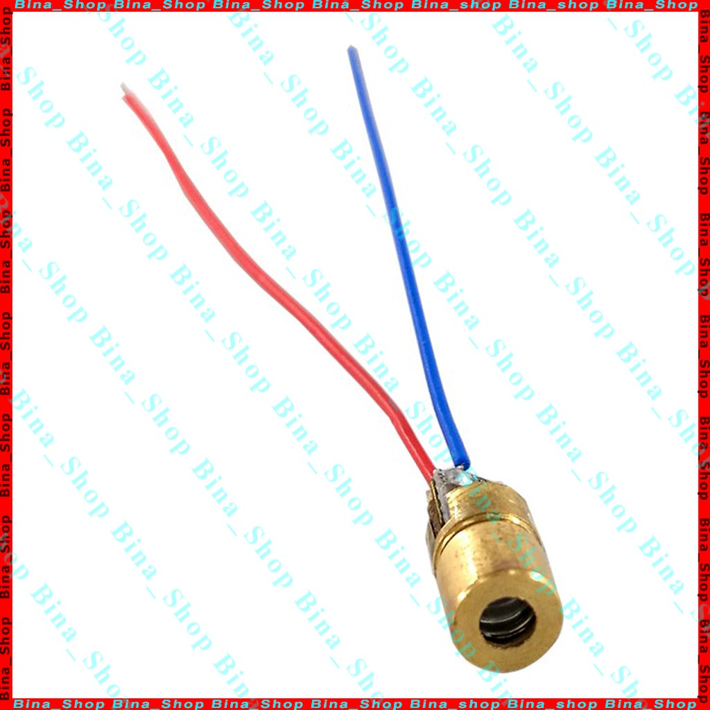 Đèn Laze tia sáng đỏ 4.5V/5V 650nm Đầu phát tia Laser 5mw