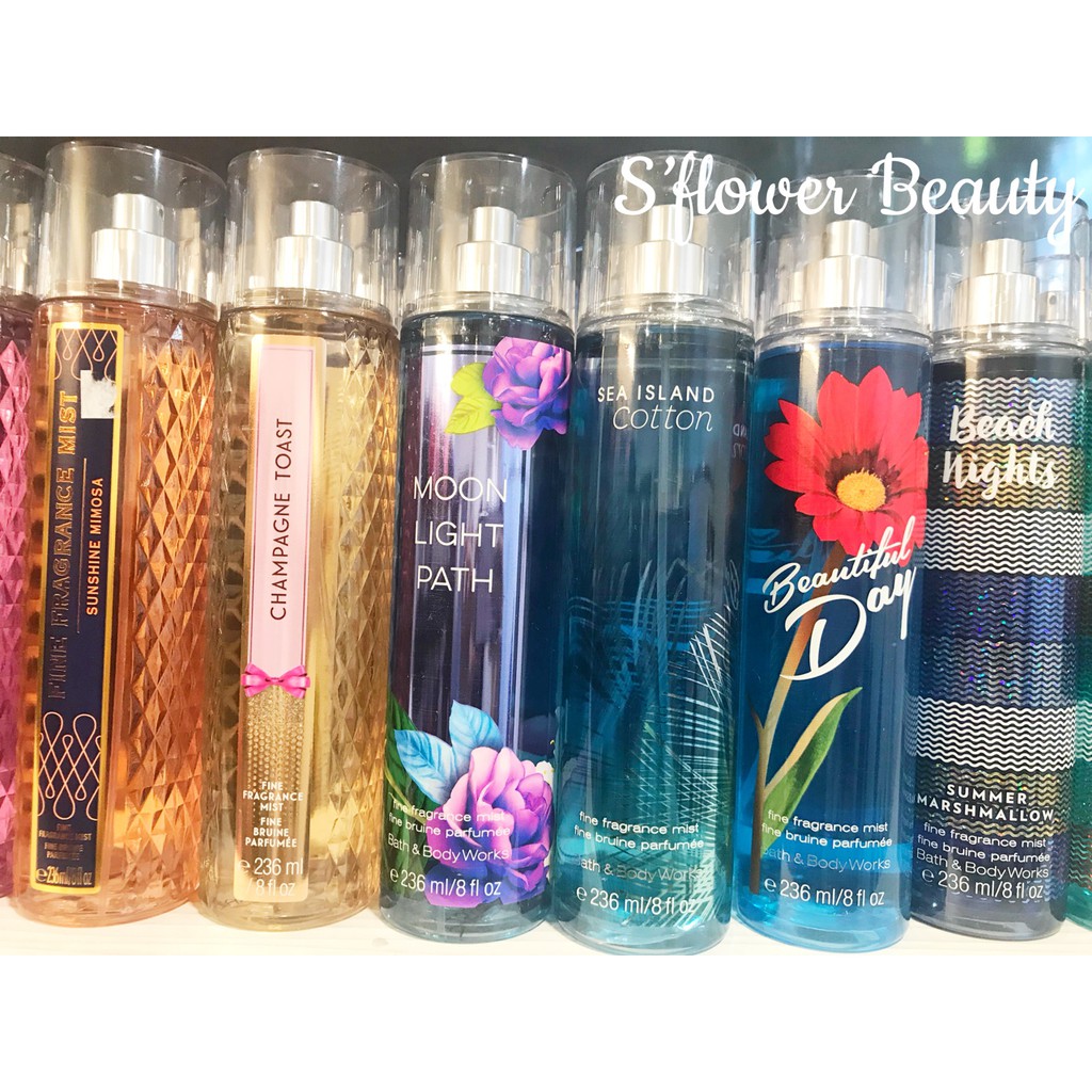 [Auth - Nhiều Mùi] Xịt Thơm Nước Hoa Toàn Thân Bath & Body Works Fine Fragrance Mist | Thế Giới Skin Care