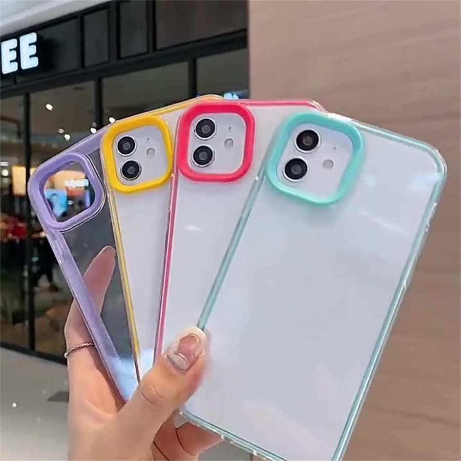 Ốp Điện Thoại Silicon Mềm Trong Suốt Chống Sốc 3 Trong 1 Cho Xiaomi Redmi Note 11s 10s 10 8 9 Pro 9s 9 Pro Max Poco X3 NFC F3 X3 Pro