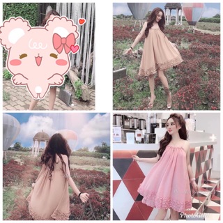 Đầm xuông hai dây xinh lắm ☘️☘️☘️☘️