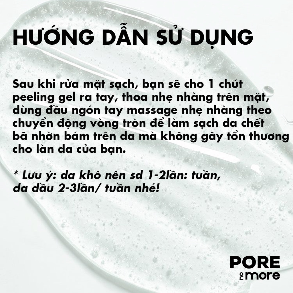 Tẩy Da Chết Giảm Mụn Đầu Đen Vùng Mũi Pore no more