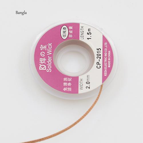 Dây đồng hút chì hàn thiếc 5ft 1.5m 2.0mm chuyên dụng tiện lợi