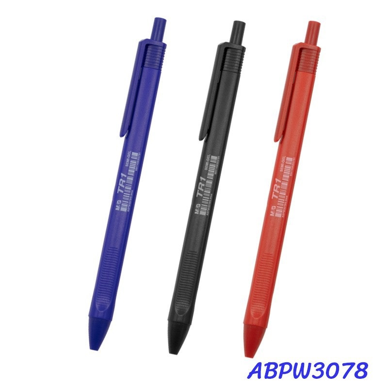 Bút bi M&G TR1 ABPW3078 nét 0.5mm - Áp dụng cho màu xanh và đen