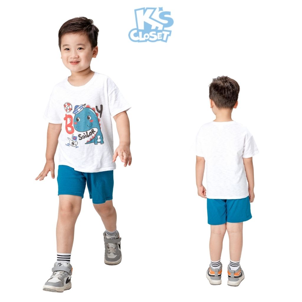 Bộ Quần Áo Cộc Tay K's Closet Dành Cho Bé Trai (2 - 9 Tuổi) E121ONS / E123ONS TMĐT