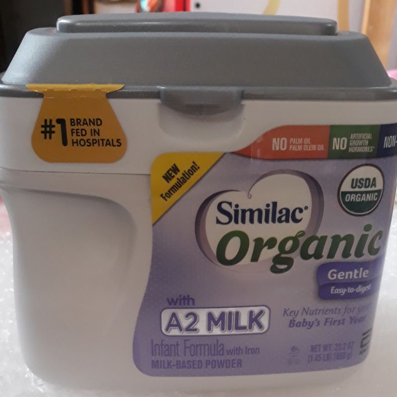 Sữa Similac Organic A2 Milk 658g [Date 9/21]