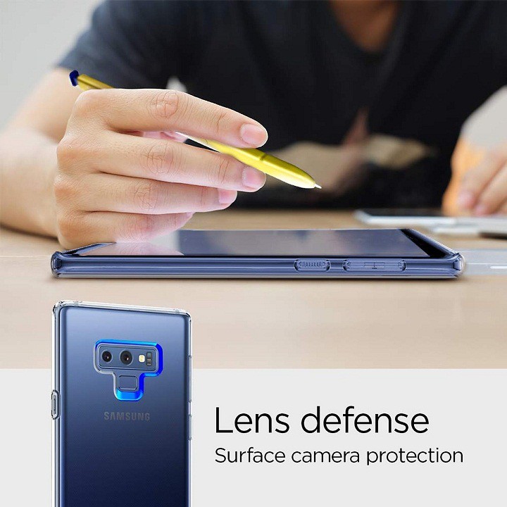 Ốp lưng dẻo trong suốt cho Samsung Galaxy Note 9 hiệu Ultra Thin mỏng 0.6mm, chống trầy xước