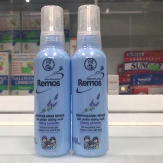 Remos(xịt ngừa muỗi, côn trùng đốt- 60 mL)