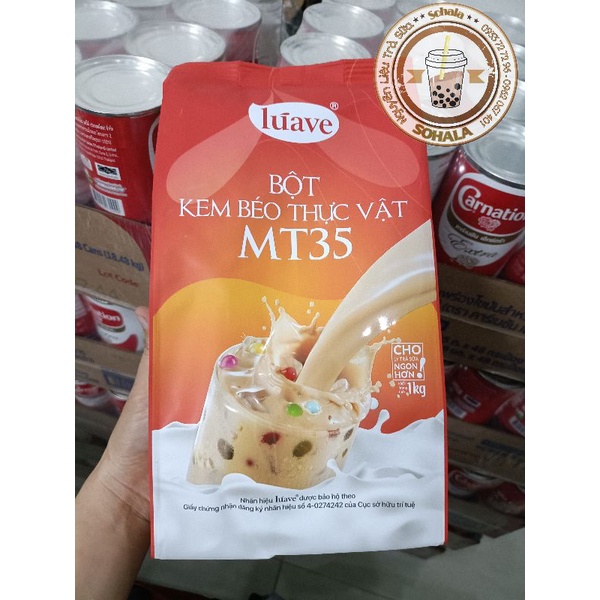 Bột kem béo thực vật MT35 LÚAVE túi 1kg