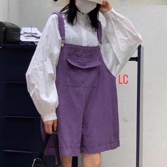 Quần yếm kaki hotren⚡️FREESHIP EXTRA⚡️cá tính, năng động