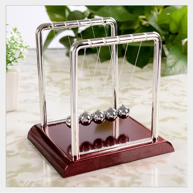 Qùa Lưu Niệm Con Lắc Newton Để Bàn - Con lắc Newton Chuyển Động Vĩnh Cửu -Cherry Shop