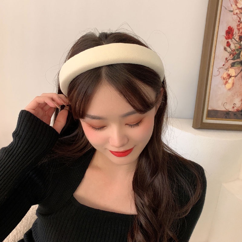 Băng đô cài tóc dạng xoắn phong cách Hàn Quốc thời trang cho nữ
