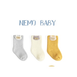 Set 3 đôi tất len Nemo Baby siêu ấm