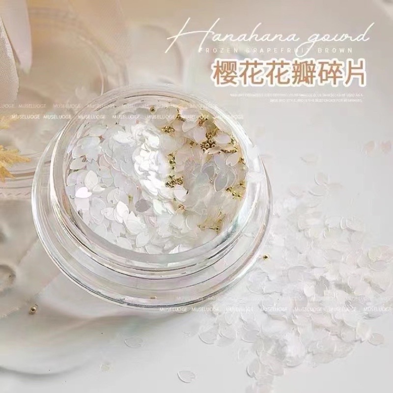 Phụ kiện cánh hoa sakura, phụ kiện tim hũ