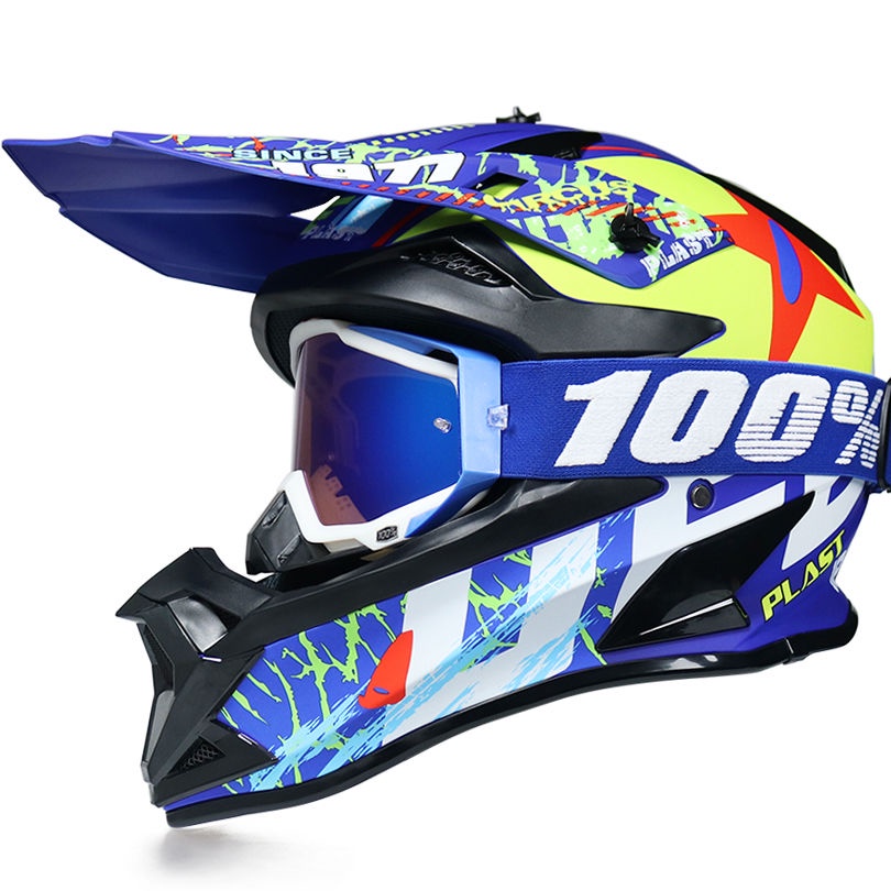 Kính Bảo Hộ 100% 100% Gắn Mũ Bảo Hiểm Xe Mô Tô Địa Hình bmx mtb