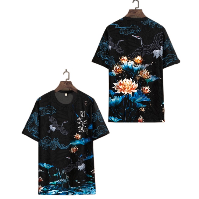 Áo thun unisex tay lỡ đẹp rẻ thời trang đi biển hàn quốc , in 2 mặt 3D đẹp, ISLAND BOUTIQUE - TD61