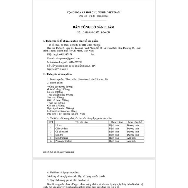 Giảm cân nâng cơ mông Slim & Fit tặng 10 gói detox chính hãng | BigBuy360 - bigbuy360.vn